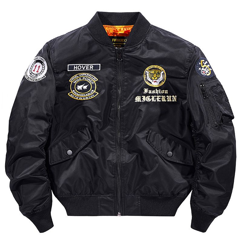 Ropa de hombre uniforme de béisbol traje de vuelo prendas de vestir exteriores chaqueta bomber_voghion.com