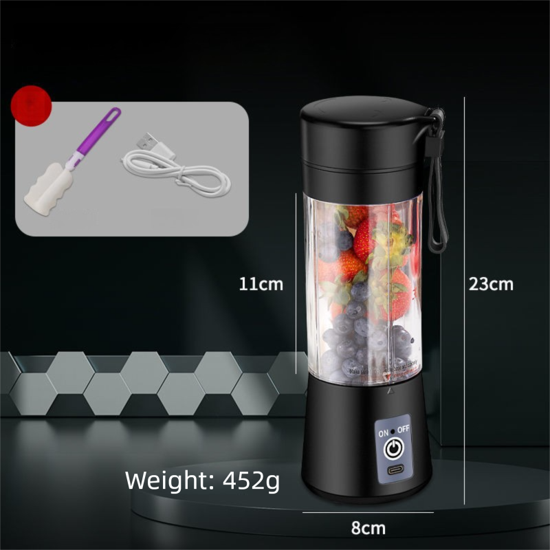 Chuman Sıkacağı Ev Tipi Küçük Taşınabilir Elektrikli Meyve Sıkacağı Mini Meyve Suyu Çok Fonksiyonlu Meyve Sıkacağı Bardağı_voghion.com