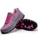 Labor protection shoes steel baotou female sports shoes flying fabric anti-smash anti-puncture comfortable lightweight safety protection shoes_voghion.com