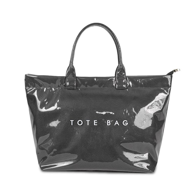 Pvc large capacity tote bag with waterproof function tote bag daily office bag_voghion.com