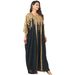 Frauen Kleidung neue metallic Muslimischen robe lose zwei stück kleid_voghion.com