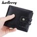 New Men's Short Wallet Baellerry Retro Multi-Card Buckle Wallet Simple Zipper Coin Purse_voghion.com