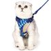 Breathable Hawaiian Print Cat Harness No Pull Escape Proof Vest Leash For Indoor Outdoor Use_voghion.com