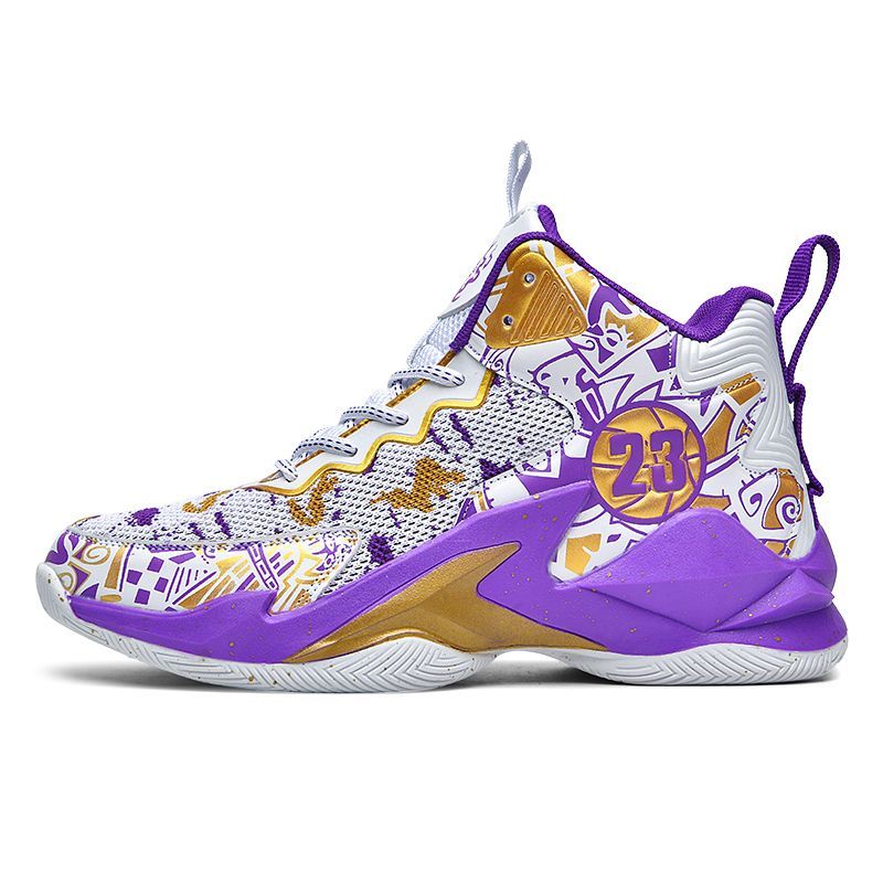 Chaussures de basket-ball pour hommes, femmes, garçons, respirantes, antidérapantes, baskets d'athlétisme portables pour filles_voghion.com