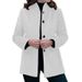 2025 New Autumn And Winter Simple Long Sleeve Turn-Down Collar Button Slim Wool Coat For Women_voghion.com