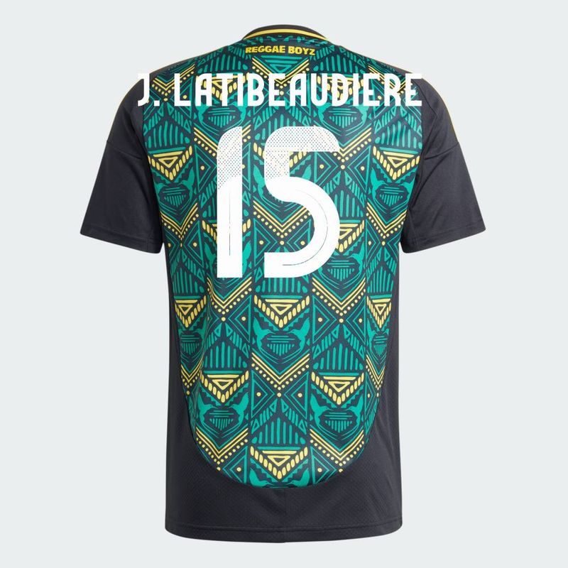 2024/25 Yetişkin Erkek J. LATIBEAUDIERE 15# Milli Takım Deplasman Futbol Forması Futbol Forması - Tüm bedenler_voghion.com