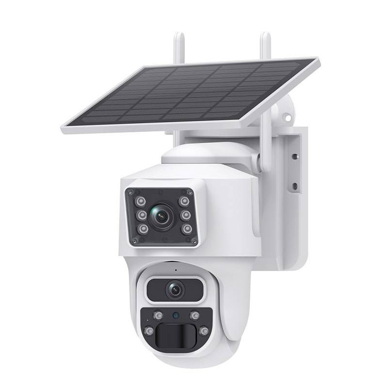 Security Cameras Outdoor Solar Camera Night Vision HD Home Wireless Remote Monitoring Traffic Mobile Phone Waterproof Ball Machine_voghion.com