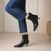 Cameido French Pointed Toe Slim Heels Women's Short Boots For Autumn_voghion.com
