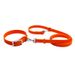 PVC Waterproof Supplies Dog Collar Soft Silicone-like Pet Double-headed Leash_voghion.com