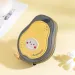 Card Holders Korean Style PU Leather Case Cartoon Pear Shape Slim Multi-slot Large Capacity Zipper Closure_voghion.com