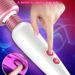12 Speed USB Dildo Vibrator Magic Wand Clitoris Stimulator . G-Spot Massager Vibrator Sex Toys for Women Adults_voghion.com