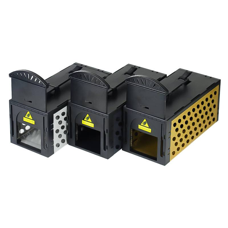 Mouse Trap 1PC DIY assembling and removable Plastic Mouse Cage_voghion.com