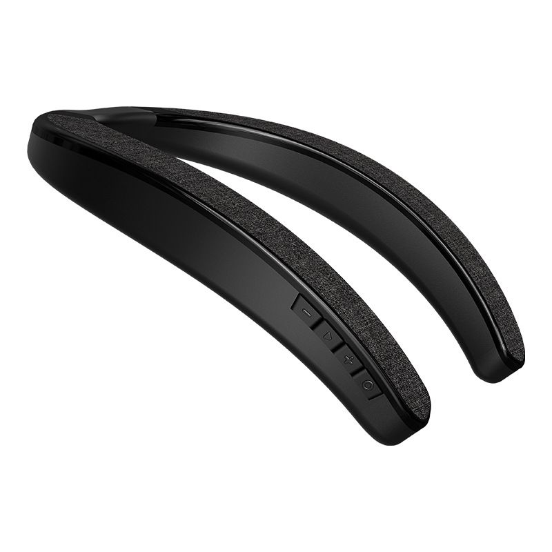 New Neck-Hanging Wireless Bluetooth Fabric Subwoofer Stereo Open Audio Gaming Speaker_voghion.com