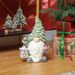 Weihnachtszwerg Mit Laterne, LED, Batteriebetrieben, 28x42cm_voghion.com