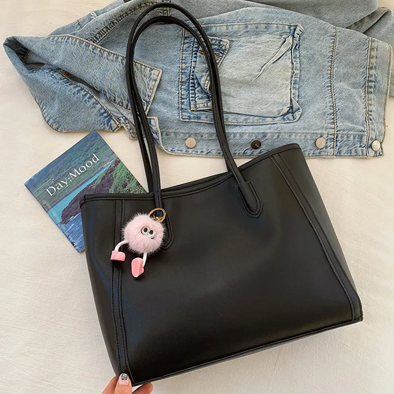 NUOVE CALDE Borse firmate con spedizione gratuita per donna Borsa a mano con texture nera beige kaki marrone Alla moda e versatile con_voghion.com