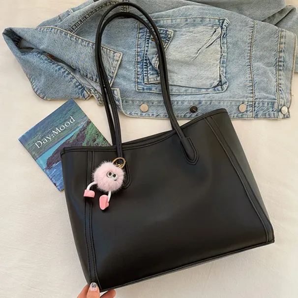 NUOVE CALDE Borse firmate con spedizione gratuita per donna Borsa a mano con texture nera beige kaki marrone Alla moda e versatile con_voghion.com