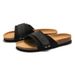 RUIZUSTOCK Spring And Summer New Cork Sole Slide Sandals Korean Style Men's Beach Shoes Matte Student_voghion.com