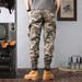 Camouflage Cargohose Herrenhose mit Taschen Mode Lässige lockere konische Hose_voghion.com