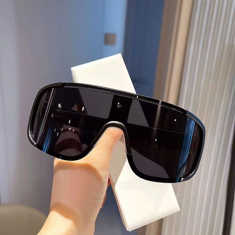 Neue winddichte Sonnenbrille für den Außenbereich, Wander- und Skibrille, integrierte Sportbrille_voghion.com