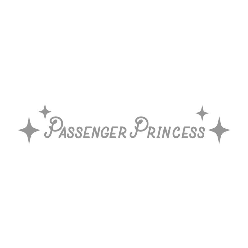car stickers passenger princess personality car stickers rearview mirror decorative stickers inspirational positive energy_voghion.com