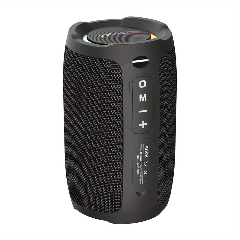 ZEALOT S49 10W BT trådlösa högtalare, bärbar utomhushögtalare för subwoofer Vattentät IPX 7, trådlös högtalare, dubbla_voghion.com