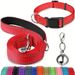 Bell - Set di tre pezzi con guinzaglio riflettente per cani e gatti, multicolore, collare opzionale_voghion.com