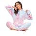 Neuer leuchtender Onesie für Damen, mehrfarbig, einteilig, süße Loungewear, zum Ausgehen, warmer und bequemer Pyjama für Damen_voghion.com