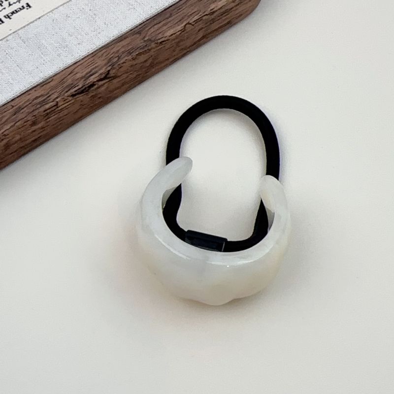 Élastiques à cheveux en demi-cercle à l'encre de style K, bandeaux à haute élasticité, durables et simples 2024 Nouveaux accessoires pour cheveux quotidiens de style froid_voghion.com
