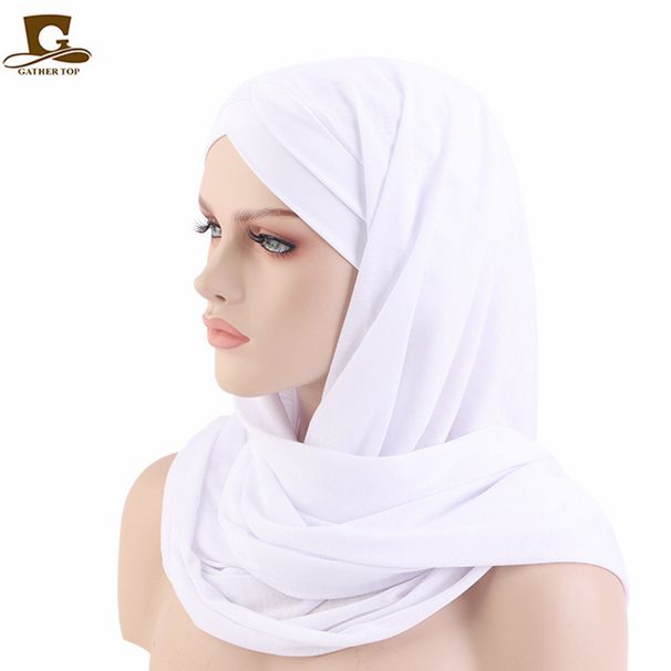 Sciarpa araba con doppia croce musulmana, cappello e turbante JDT-476-1_voghion.com