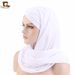 Sciarpa araba con doppia croce musulmana, cappello e turbante JDT-476-1_voghion.com