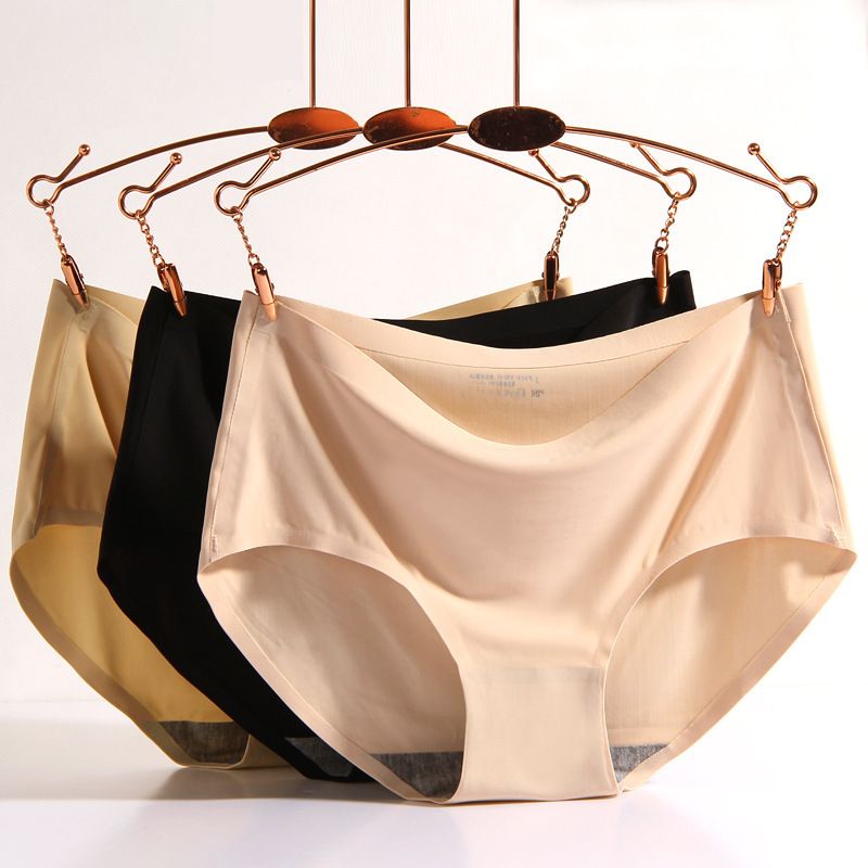 Women's Ice Silk Seamless Underwear - Comfortable and Breathable_voghion.com