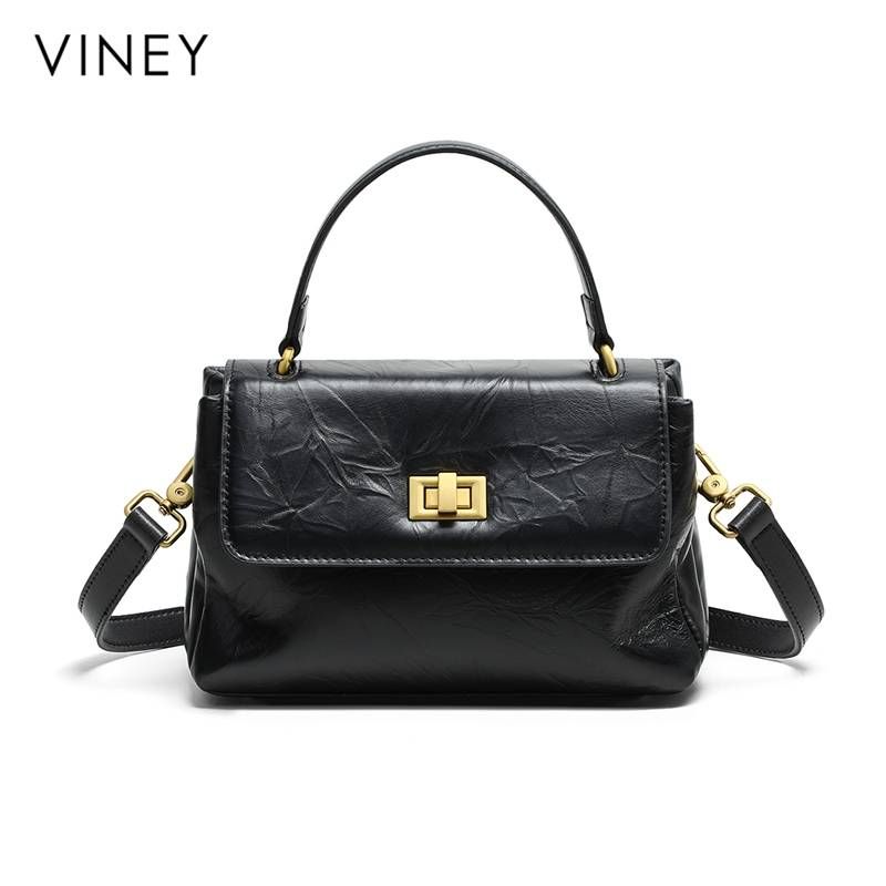 VINEY Bag Ladies 2025 New Crossbody Women's Bag Genuine Leather Large Capacity High-end Handbag Shoulder Bag_voghion.com