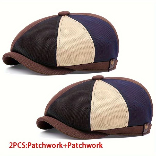 Chapeau Gatsby pour homme, nouveau modèle de printemps 2024_voghion.com