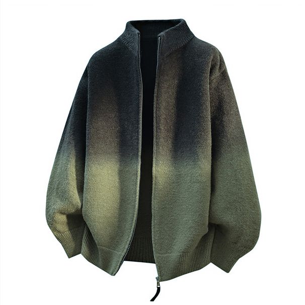 Oversize-Strickpullover für Herren – Lässiger Streetwear-Pullover mit entspannter Passform, weichem Rundhalsausschnitt, trendigen Unifarben für Herbst & Winter_voghion.com