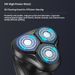 4D Flex Electric Shaver – Triple Floating Blades, IPX7 Waterproof, USB-C Fast Charge, 60+ Min Runtime, Ultra-Quiet (36dB) For Men_voghion.com