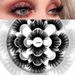 False Eyelashes Natural 3D Three Dimensional Multi Layer Thick Curled False Eyelashes 7 Pairs Of Simulation Long Eyelashes_voghion.com