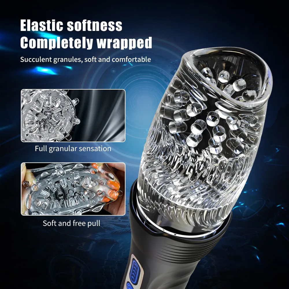 2025 Masturbateur automatique rotatif pour homme, entraîneur de gland, vibrateur, jouet sexuel de masturbation F_voghion.com