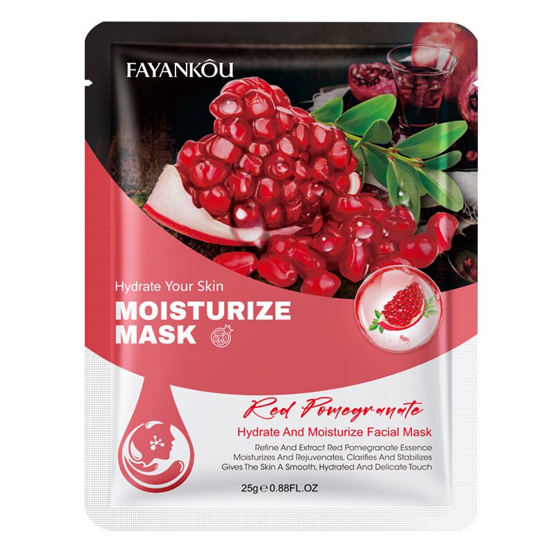 Tutto inglese FAYANKOU Melograno Maschera viso idratante e ricostituente_voghion.com