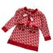 Kinderkleidung Kinderpullover 2024 Herbst- und Winterstil kleiner Kinderpulloveranzug modischer zweiteiliger Anzug für Mädchen_voghion.com