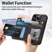 TechGlobe Multifunctional Magnetic Left-Right Flip Cover Case With Nameplate Wallet Clip Gift Storage Card Holder_voghion.com