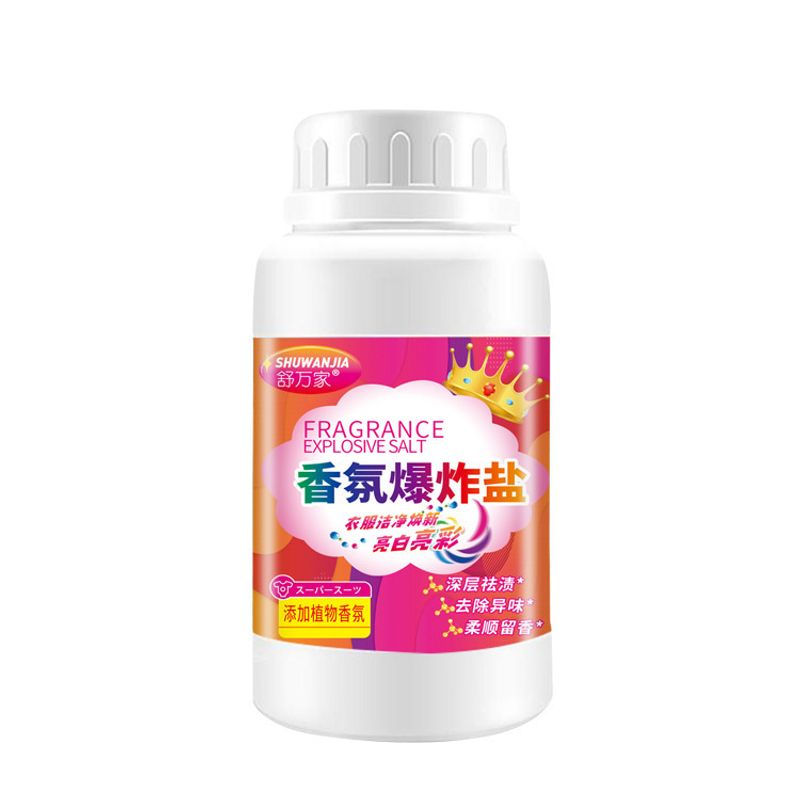 Sal quitamanchas fragante con oxígeno activo: limpieza profunda, blanqueamiento y desodorización para todo tipo de tejidos, frescura duradera, 200 g_voghion.com