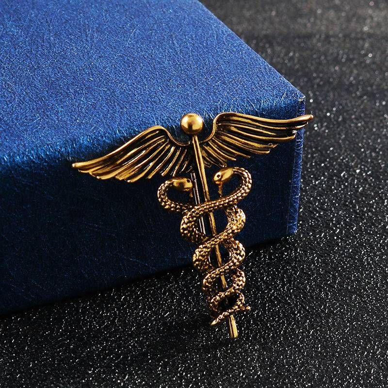 Vintage Angel Wings Heren Badge Pak Broche Dames pin gesp Persoonlijkheid slang corsage Medaillon met accessoires_voghion.com