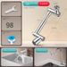 360° Adjustable Faucet Extender With Anti-Splash Aerator - Flexible Gooseneck Spout For Sink, Dual Spray Modes, ABS & Alloy Construction_voghion.com