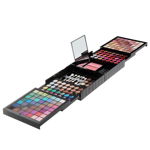 Lidschatten-Make-up, 177 Farben, Lidschatten, Rouge, Lipgloss, Kontur, multifunktionales Make-up-Kombinationspaletten-Set, Gesichtsmodifikation_voghion.com