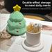 Creative Toothpick Holder High-Value Desktop Ornament Christmas Tree Shape Multi-Functional Storage Box Decoration_voghion.com