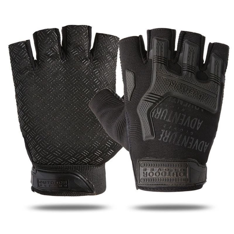 Gants tactiques Seal demi-doigts pour hommes, pour l'extérieur, les forces spéciales, résistants à l'usure, pour le combat, le cyclisme, antidérapants, pour le sport et le fitness_voghion.com