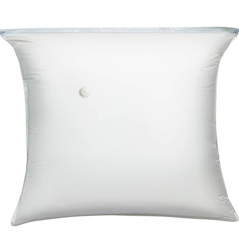 Vacuum Storage Bags - No-Pump Hand Roll Compression Bags For Blankets & Clothes, Pure White_voghion.com