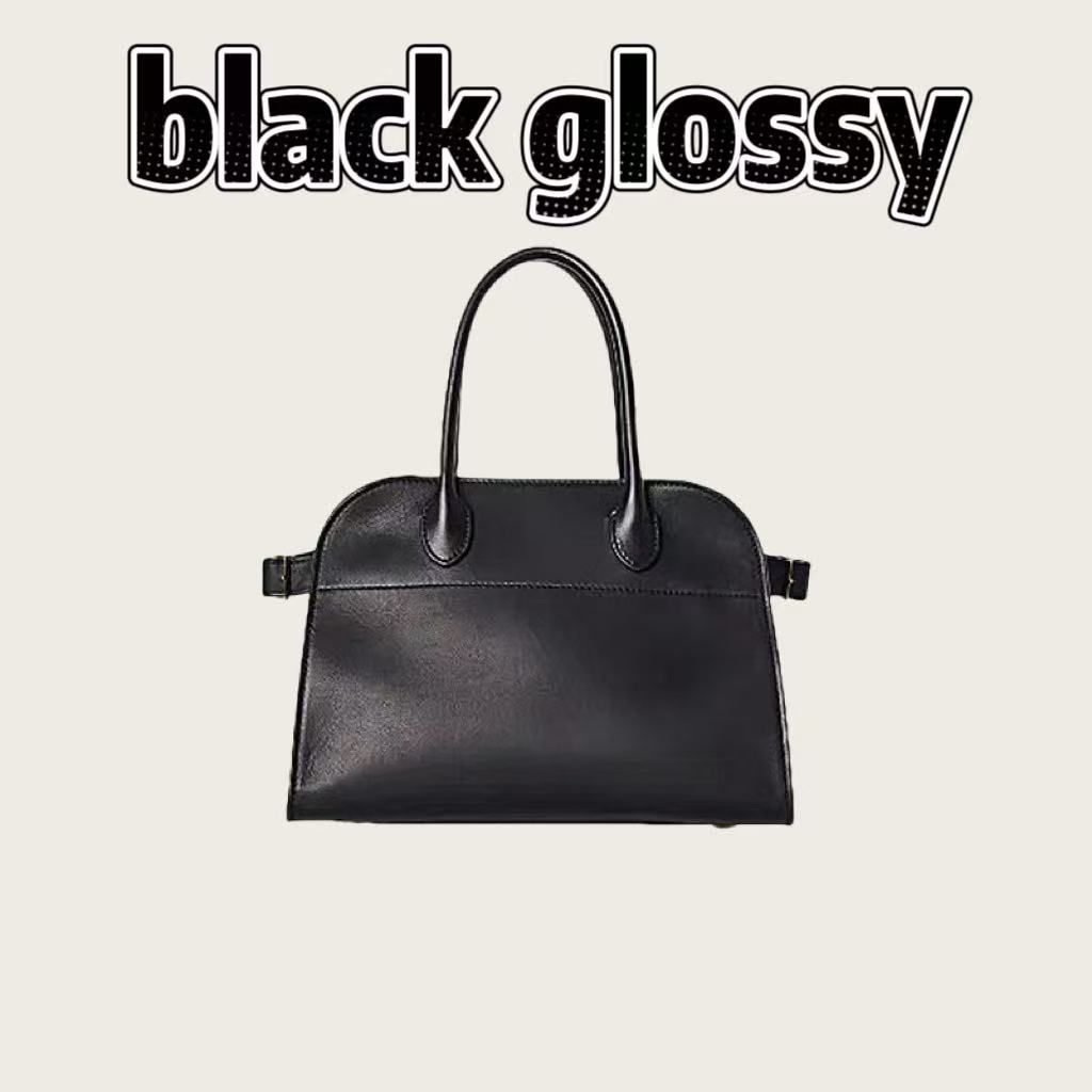 Tote Bag Large Capacity Handheld Commuter Bag Genuine Leather Messenger Bag High-end Niche Bag_voghion.com