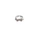 Matte bow heart open ring female light luxury niche design index finger ring fashion personality ring_voghion.com