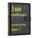 Refillable Notebooks 3 Ways To Check In Across Borders 100 Day Savings Challenge Book Saving Money Savings Book Cash Budget Loose Leaf Notebook_voghion.com